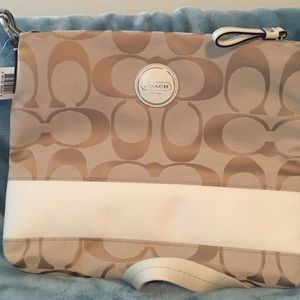 Tan Coach Crossbody Bag